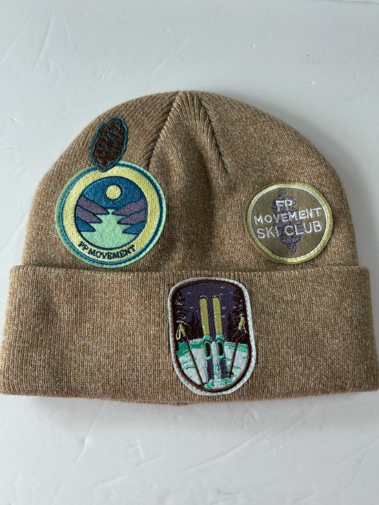 NWOT Free People FP Movement Park Patch Beanie main image 8